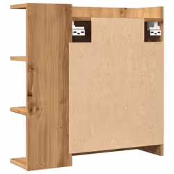 vidaXL Bathroom Mirror Cabinet Storage Cupboard Side Cabinet Engineered Wood - artisan oak - Additional view 6