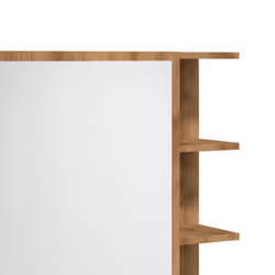 vidaXL Bathroom Mirror Cabinet Storage Cupboard Side Cabinet Engineered Wood - artisan oak - Additional view 9