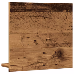vidaXL Bathroom Mirror Toilet Mirror Washroom Wall Mirror Engineered Wood - old wood, 40 x 11 x 37 cm - Additional view 5