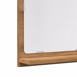 vidaXL Bathroom Mirror Toilet Mirror Washroom Wall Mirror Engineered Wood - artisan oak, 40 x 11 x 37 cm - Additional view 6