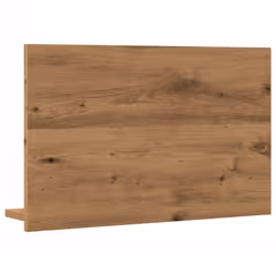 vidaXL Bathroom Mirror Toilet Mirror Washroom Wall Mirror Engineered Wood - artisan oak, 60 x 11 x 37 cm - Additional view 5