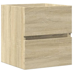 vidaXL Sink Cabinet Vanity Unit Storage Cupboard Sonoma Oak Engineered Wood
