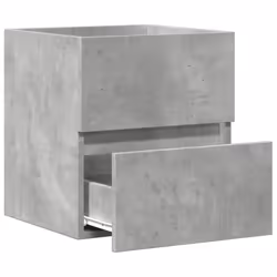 vidaXL Sink Cabinet Vanity Unit Storage Cupboard Concrete Grey Engineered Wood - Additional view 4