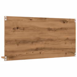 vidaXL Bathroom Mirror Toilet Mirror Washroom Wall Mirror Engineered Wood - artisan oak - Additional view 5