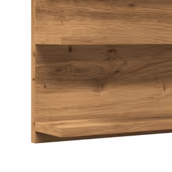 vidaXL Bathroom Mirror Toilet Mirror Washroom Wall Mirror Engineered Wood - artisan oak - Additional view 7