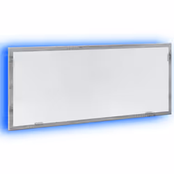 vidaXL LED Bathroom Mirror Washroom Mirror Wall Mounted Mirror Engineered Wood - grey sonoma - Additional view 2
