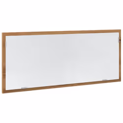 vidaXL LED Bathroom Mirror Washroom Mirror Wall Mounted Mirror Engineered Wood - artisan oak - Additional view 4