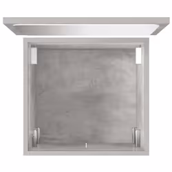 vidaXL Bathroom Furniture Set 2 Piece Cabinet Concrete Grey Engineered Wood - Additional view 7