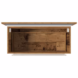 vidaXL Bathroom Cabinet Vanity Unit with Mirror Sink Cabinet Engineered Wood - old wood - Additional view 7