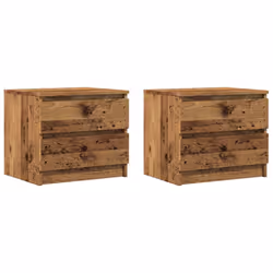 VidaXL 856519, Wood, Wood, 500 mm, 400 mm, 435 mm, 2 pc(s)