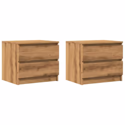 VidaXL 856521, Oak, Wood, 500 mm, 400 mm, 435 mm, 2 pc(s)