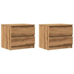 VidaXL 856521 nightstand/bedside table Oak
