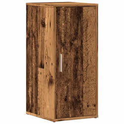 vidaXL Shoe Cabinet Shoe Storage Rack Organiser Shoe Cupboard Engineered Wood - old wood, 1 pcs