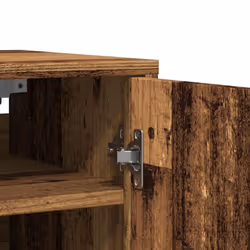 vidaXL Shoe Cabinet Shoe Storage Rack Organiser Shoe Cupboard Engineered Wood - old wood - Additional view 10