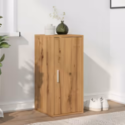 vidaXL Shoe Cabinet Shoe Storage Rack Organiser Shoe Cupboard Engineered Wood - artisan oak, 1 pcs - Additional view 2