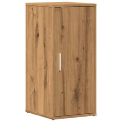 vidaXL Shoe Cabinet Shoe Storage Rack Organiser Shoe Cupboard Engineered Wood - artisan oak