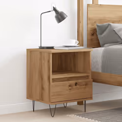 VidaXL 857359 nightstand/bedside table Oak