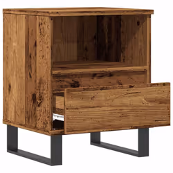 VidaXL 857377 nightstand/bedside table Wood - Additional view 5