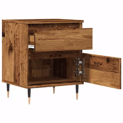 VidaXL 857396 nightstand/bedside table Wood - Additional view 4