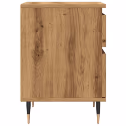 vidaXL Bedside Cabinet Nightstand Bed Side Table Artisan Oak Engineered Wood - artisan oak, 2 pcs - Additional view 5