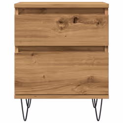 VidaXL 857418 nightstand/bedside table Oak - Additional view 5