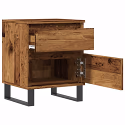 VidaXL 857436 nightstand/bedside table Wood - Additional view 5