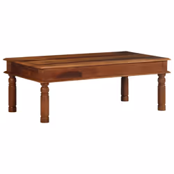 vidaXL Coffee Table 110x60x40 cm Solid Wood Acacia side table - Additional view 10