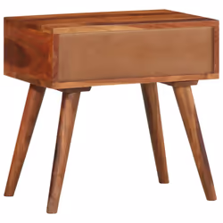 vidaXL Side Table 45x30x45 cm Solid Wood Acacia end table sofa side table - Additional view 4
