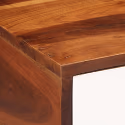 vidaXL Side Table 45x30x45 cm Solid Wood Acacia end table sofa side table - Additional view 6