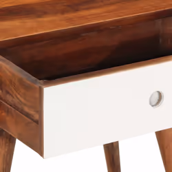 vidaXL Side Table 45x30x45 cm Solid Wood Acacia end table sofa side table - Additional view 7