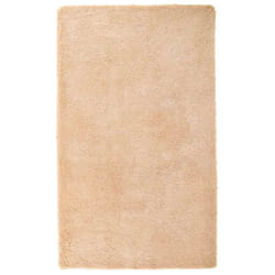 vidaXL Shaggy Rug High Pile NAVARRA Polyester Area Rug - beige, 60 x 100 cm