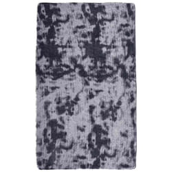 vidaXL Shaggy Rug High Pile NAVARRA Polyester Area Rug - dark grey, 60 x 100 cm