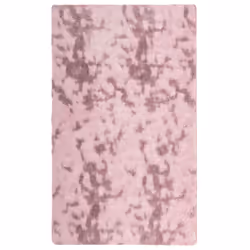 vidaXL Shaggy Rug High Pile NAVARRA Polyester Area Rug - dusty pink, 60 x 100 cm
