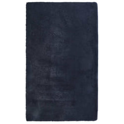 vidaXL Shaggy Rug High Pile NAVARRA Polyester Area Rug - navy, 60 x 100 cm