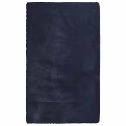 vidaXL Shaggy Rug High Pile NAVARRA Polyester Area Rug - navy, 80 x 150 cm