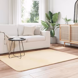 vidaXL Shaggy Rug High Pile NAVARRA Polyester Area Rug - cream, 120 x 170 cm - Additional view 2