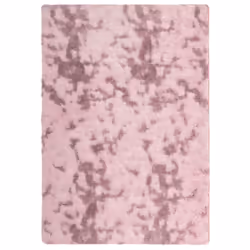 vidaXL Shaggy Rug High Pile NAVARRA Polyester Area Rug - dusty pink, 120 x 170 cm