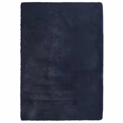 vidaXL Shaggy Rug High Pile NAVARRA Polyester Area Rug - navy, 120 x 170 cm