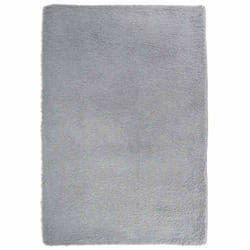 vidaXL Shaggy Rug High Pile NAVARRA Polyester Area Rug - silver grey, 120 x 170 cm