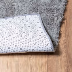 vidaXL Shaggy Rug High Pile NAVARRA Polyester Area Rug - silver grey, 120 x 170 cm - Additional view 5