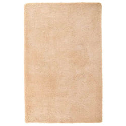 vidaXL Shaggy Rug High Pile NAVARRA Polyester Area Rug - beige, 130 x 200 cm