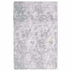 vidaXL Shaggy Rug High Pile NAVARRA Polyester Area Rug - light grey, 130 x 200 cm