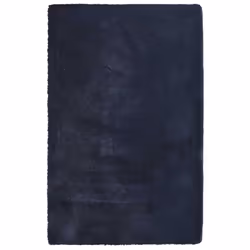 vidaXL Shaggy Rug High Pile NAVARRA Polyester Area Rug - navy, 130 x 200 cm