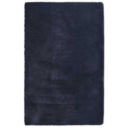 vidaXL Shaggy Rug High Pile NAVARRA Polyester Area Rug - navy, 130 x 200 cm