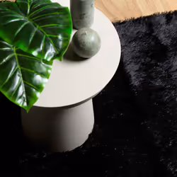 vidaXL Shaggy Rug High Pile NAVARRA Polyester Area Rug - black, 160 x 230 cm - Additional view 7