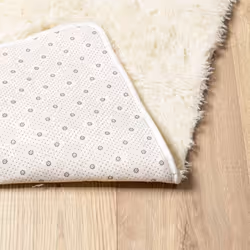 vidaXL Shaggy Rug High Pile NAVARRA Polyester Area Rug - cream, 160 x 230 cm - Additional view 5