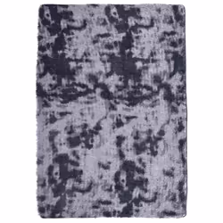 vidaXL Shaggy Rug High Pile NAVARRA Polyester Area Rug - dark grey, 160 x 230 cm