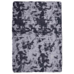vidaXL Shaggy Rug High Pile NAVARRA Polyester Area Rug - dark grey, 160 x 230 cm