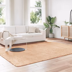 vidaXL Shaggy Rug High Pile NAVARRA Polyester Area Rug - beige, 200 x 290 cm
