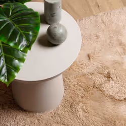 vidaXL Shaggy Rug High Pile NAVARRA Polyester Area Rug - beige, 200 x 290 cm - Additional view 7